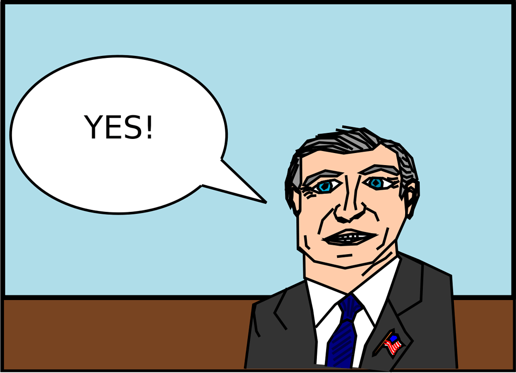 yes の意味・例文・発音・語源・イメージ画像 KOTOBA